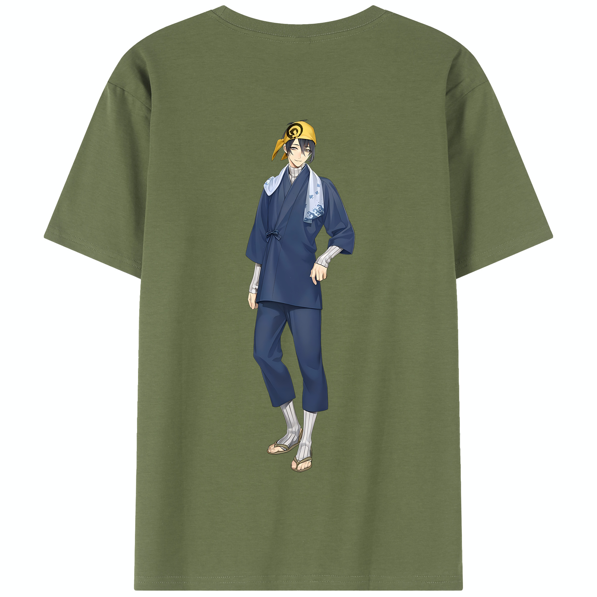 （画像用） 刀剣乱舞 Touken Ranbu 綿100％半袖Tシャツ（背面プリント）